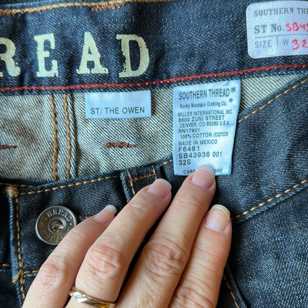 Southern thread ST/The Owen size 32 length‎ 5 dark wash - Picture 5 of 6